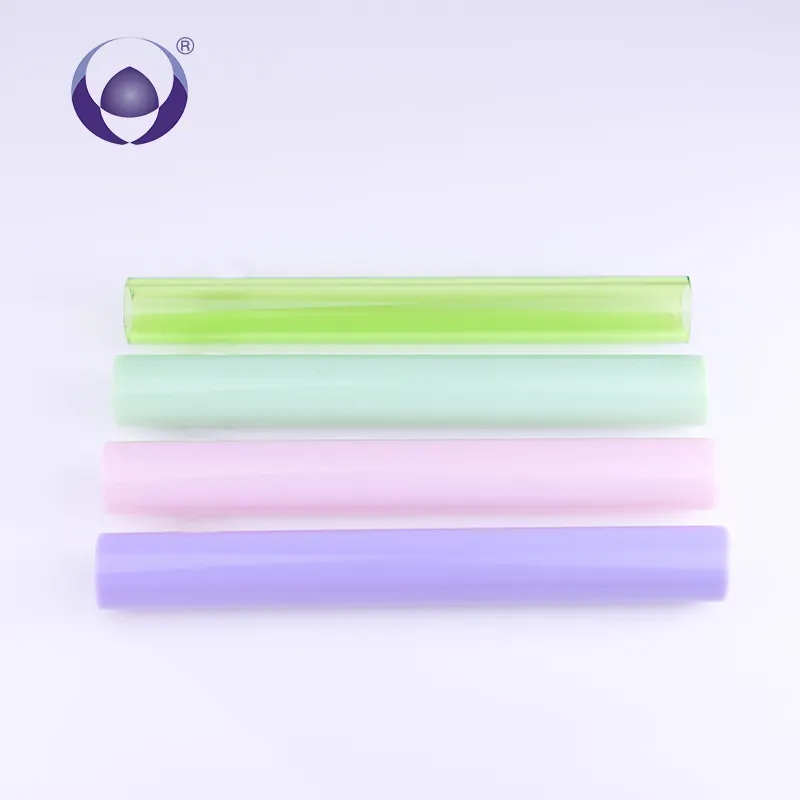 4 colorido dois milímetros de alta qualidade tubo de vidro de borosilicato COE 3.3 tubo para venda a partir de china