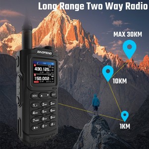 เครื่องส่งรับวิทยุ Baofeng Uv 20 แบตเตอรี่ 3800mah กันน้ำ กันฝุ่น วิทยุสำหรับใช้งานกลางแจ้ง พร้อมไฟฉาย LED และการชาร์จแบบ Type C - Product Image 3