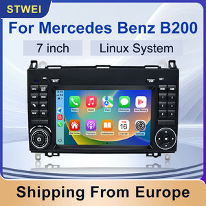 STWEI 7" สำหรับเมอร์เซเดส เบนซ์ บี 200 W245 W169 W639 คาร์เพลย์ไร้สายแอนดรอยด์ออโต้เครื่องเล่นวิดีโอในรถยนต์วิทยุเพลงบลูทูธ - Product Image 3
