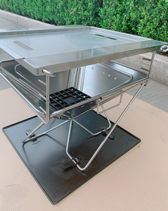 Parrilla de carbón para interiores <span class=keywords><strong>y</strong></span> exteriores, <span class=keywords><strong>barbacoa</strong></span> portátil de campo sin humo - Product Image 4