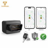 Traceur GPS OBD 4G pour Applications iOS et Android, Plug & Play, Positionnement en Temps Réel (GPS, BDS, LBS), Géolocalisation, Gestion de Flotte, Antivol pour Véhicules