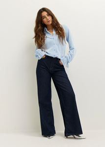 Chemise à manches longues pour femme, à rayures, structurée, avec poignets et ourlet ajustables, fabrication OEM ODM en gros par une usine <span class=keywords><strong>de</strong></span> vêtements chinoise - Product Image 4