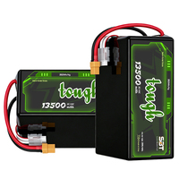 Самостоятельно разработанная твердотельная батарея Stability 12S 44.4V 13500mAh 13.5Ah 5C с высокой плотностью энергии 350Wh/Kg для промышленных дронов-курьеров