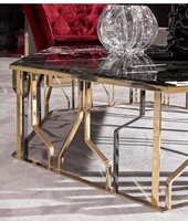 Cadre de miroir en acier inoxydable, chaise de table basse, cadre rond ou carré, cadre de présentation, travail artistique en métal
