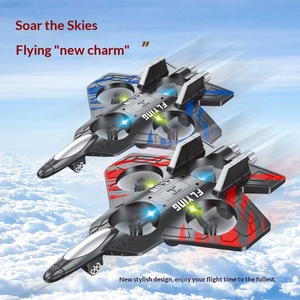 Kids <b>Foam</b> Glider Fighter <b>Model</b> Remote Control Aircraft Mini Portable Aviation Toy for Boys Students - Product Image 2