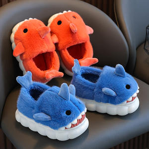 Vente en gros de nouvelles technologies : Chaussons pour enfants à semelle PVC pour filles, doublure en peluche, avec un excellent rapport qualité-prix - Product Image 2