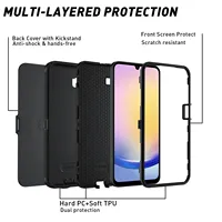 Étui de protection Defender Armor pour Samsung A57 A37 A27 A17 A07 A56 A36 A26 A16 A06 A55 A35 A25 A15 A05S 4G 5G avec clip