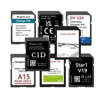 Tarjeta de Navegación GPS para Automóvil Chang CID de 8 GB, 16 GB, 32 GB, Mapas de TomTom, SD VW V18 Europa Occidental V20 Jetta Transporter Europa
