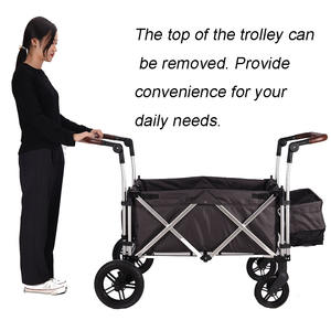 Ikodm — poussette pliable pour l'extérieur, chariot Double, de Camping Compact, à deux places, idéal pour le voyage - Product Image 5