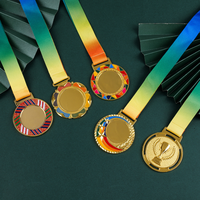 Médaille d'usine du trophée JINZUN Médaille de basket-ball sport plaqué or directement en usine, personnaliser votre propre logo