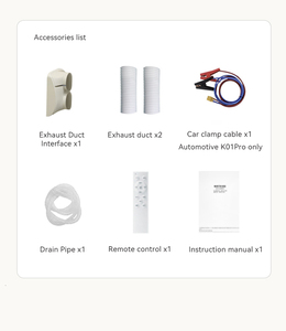 Climatisation mobile 12v à haute capacité de refroidissement pour les ménages, <span class=keywords><strong>petite</strong></span> climatisation portable, alimentée par courant continu pur - Product Image 4