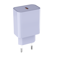 Pengisi Daya Cepat USB-C 20W Universal Super Charger Kit untuk Ponsel |   Adaptor PD 20W dengan Perlindungan Keamanan |   Solusi Perjalanan Ringkas