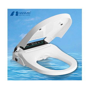 Copriwater Intelligente Allungato in <span class=keywords><strong>Plastica</strong></span> di Lusso con Telecomando, Bidet Automatico e Design Moderno - Product Image 2