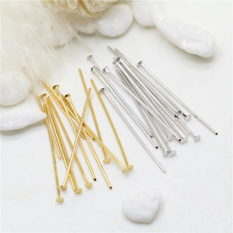 Factory Direct Sales Jewelry DIY Jewelry Accessories T Flat Head Pin Jewelry Findings Pearl Special Pin