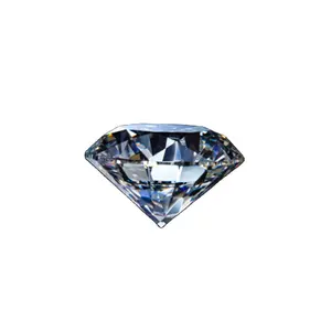 High Quality Gems Jewelry Making 1.0-15mm 0.004ct-10ct Round Cut Moissanite Diamond Loose Stone