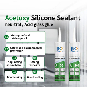 กาวซิลิโคนอะซิโตซีประสิทธิภาพสูง แห้งเร็ว กาวซิลิโคนชนิดกรด สำหรับซีลกระจก ตู้ปลา หน้าต่าง ประตู - Product Image 3