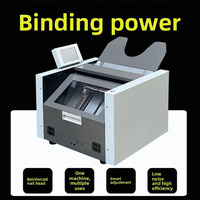 Máquina Automática de Encuadernación y Plegado de Papel A3, Plegadora de Doble Cabezal con Puntada a Caballete, Operación con Pantalla Táctil