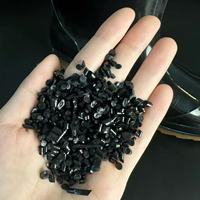 Granul Senyawa PVC Hitam Mengkilap untuk Sol Sepatu 8 Garis, Grade A505 untuk Injeksi Lunak, Sumber 30 Tahun