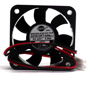Ventilador DC Sin Escobillas SINWAN SD5012PT-24H 24V 0.06A para Refrigeración de Inversores y Gabinetes de Control de Ascensores - Product Image 1