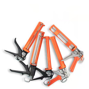 Thời Trang Mới Xách Tay Caulking Gun Nhôm Bán Vòng Tròn Xử Lý Lao Động Tiết Kiệm Glass <span class=keywords><strong>Sealant</strong></span> Caulking Gun - Product Image 1