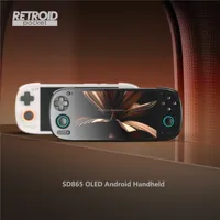 Retroid Pocket 5 RP5 Console de Jeu Portable Écran Tactile OLED 5,5 Pouces Android 13 Wi-Fi pour Multilingue Jeux avec Batterie 3500 mAh