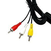 Câble audio-vidéo RGB SYY 1,8 m pour console de jeu Playstation PS2 PS3, accessoires de jeu