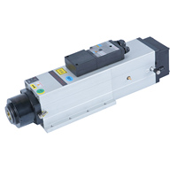 Hohe geschwindigkeit 24000rpm 6kw ISO30 HQD luftgekühlten holzbearbeitung spindel motor GDL60-24Z/6.0