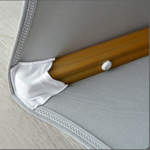 Funda <span class=keywords><strong>para</strong></span> silla de LICRA blanca de estilo moderno al por mayor, funda de asiento elástica de 100 piezas <span class=keywords><strong>para</strong></span> fiestas de boda, uso doméstico, incluye decoración - Product Image 6
