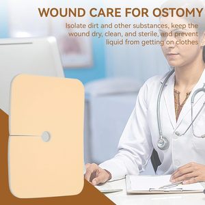 Pansement de trachéotomie en silicone de qualité médicale imperméable, coussinet de trachéotomie en mousse réutilisable, couvre-tube G pour le cou, pour soins post-chirurgicaux des adultes - Product Image 5