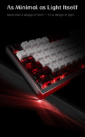 Meilleure vente ATK EDGE 75 HE Esports Clavier de jeu magnétique TTC RGB Magneto Switch pour ordinateur portable