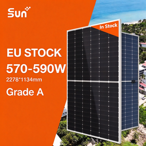 แผงโซลาร์เซลล์ Sunplus SR4-72NHBD-575M แบบสองหน้า สีดำทั้งแผง ประสิทธิภาพ 23.4% พร้อมจัดส่งจากคลังสินค้าในสหรัฐอเมริกา - Product Image 1