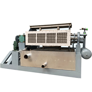 Bandeja De Ovo De Papel Que Faz A Máquina De Polpa De Papelão De Resíduos De Papel Imprensa Quente Moldagem De Polpa De Papel Linha De Produção De Bandeja De Ovo - Product Image 1