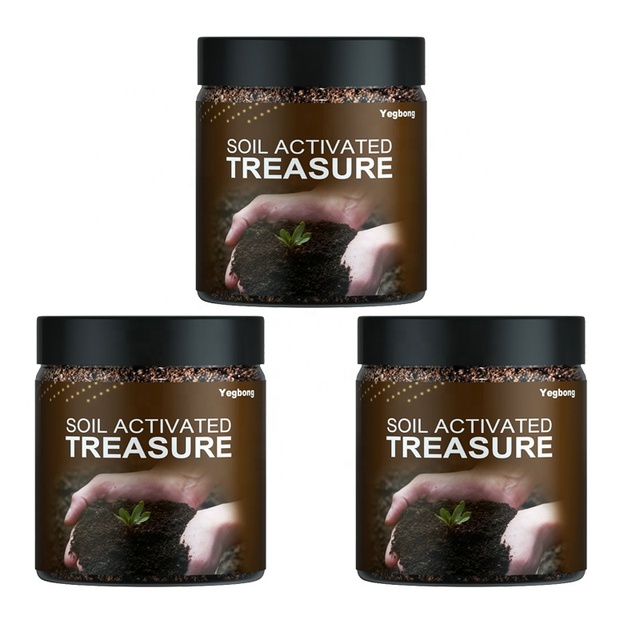 100g/200g Plant Root Growth Promoting Activator Activated Soil Essence Flower Fertilizer Soil Activated Treasure for Plant