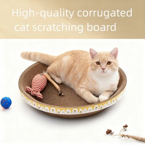 Accessori di Lusso per Animali Domestici, Tiragraffi Ecologico per Gatti <span class=keywords><strong>Maine</strong></span> <span class=keywords><strong>Coon</strong></span>, Grattatoi in Cartone Ondulato - Product Image 3