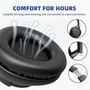 Coussin doux battre vendeur conception pliable <span class=keywords><strong>casque</strong></span> de basses profondes <span class=keywords><strong>casque</strong></span> sans fil sur l'oreille JL pour ordinateur - Product Image 6