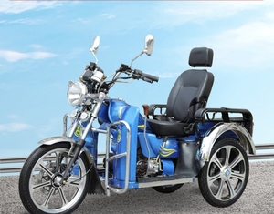 Motocarrozzetta a Tre <span class=keywords><strong>Ruote</strong></span> a Benzina con Carrozzeria Aperta e Accessibile per Passeggeri, Tipo Invertito - Product Image 3