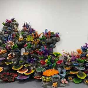 Handgemaakte Kunstmatige Koraalrif <span class=keywords><strong>Aquarium</strong></span> Decoratie Natuurlijk Koraalsteen Decor - Product Image 1