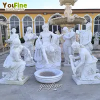 Yaşam boyutu Apollo banyo yunan roma beyaz mermer insan heykel heykelleri fiyat