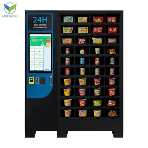 ตู้จำหน่ายสินค้าอัตโนมัติแบบล็อกเกอร์ไร้คนดูแล 24 ชั่วโมง รุ่น Wx-s03-1 Vfresh สไตล์ทันสมัย พร้อม SDK สำหรับใช้งาน 24/7 - Product Image 3