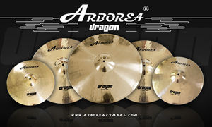 Juego de Platillos Arborea B20 Serie Dragon: Splash de 10 Pulgadas + Hi-Hat de 14 Pulgadas + Crash de 16 Pulgadas + Crash de 18 Pulgadas + Ride de 20 Pulgadas + Bolsa - Product Image 4