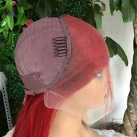 Perruque courte bouclée afro bon marché pour femmes noires, perruque frontale en dentelle HD suisse sans colle, cheveux vietnamiens bruts