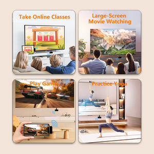 Émetteur de dongle TV sans fil 4K d'usine, affichage plein écran, prise en charge de la mise en miroir d'applications YouTube et TikTok - Product Image 6