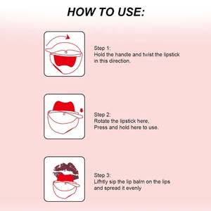 Lápiz labial vegano impermeable de larga duración personalización mate brillo nueva fruta maquillaje sólido lápiz labial perezoso etiqueta privada al por mayor - Product Image 5