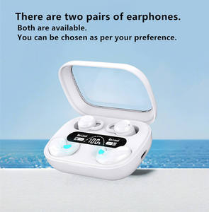 Q12 Top Quality Earbuds 2 in 1 Earphones <b>Sleeping</b> Headphones Wireless Headset Earphone With Digital Display - Product Image 5