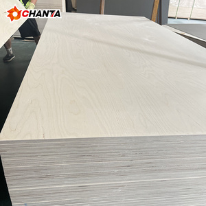 Panel de Madera Contrachapada de Abedul Preacabado con Recubrimiento UV Chanta 4x8 18mm para Gabinete - Product Image 1