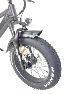 QUEENE/ Vélo d'équilibre électrique pour enfants à pneus larges, vélo pour enfants, 20 pouces, frein à disque, alliage d'aluminium, vélo d'apprentissage, 5-12 ans - Product Image 3