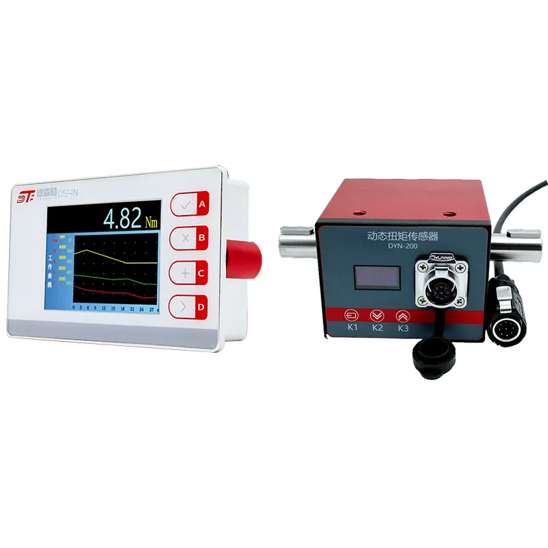 동적인 토크 감지기 운전사 디지털 방식으로 접촉 갱구는 5000 rpm 원격 측정 변형기 염력 동적인 회전하는 토크 감지기를 가속했습니다