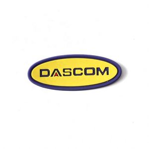 Parche bordado de goma 3D con logotipo personalizado 2024, estilo de moda, PVC para ropa, vaqueros, zapatos, bolsas, hechos en China, materiales de sarga de papel - Product Image 1