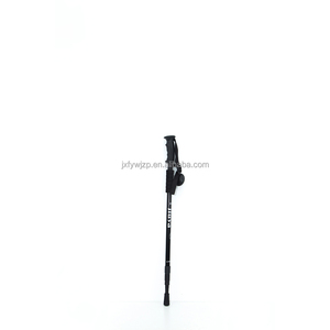 Bastón de montaña OEM/ODM bastones de senderismo al aire libre bastones para senderismo 3 secciones mango recto 6 colores - Product Image 3