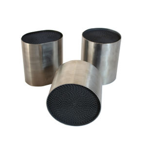 Convertisseur catalytique monolithe en métal en nid d'abeille à 200 cellules pour système d'échappement de moto - Product Image 3